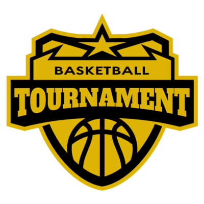 Tournament Basketball logo template 02 Thumbnail
