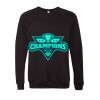 Unisex Sponge Fleece Raglan Crewneck Sweatshirt Thumbnail