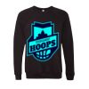 Unisex Sponge Fleece Raglan Crewneck Sweatshirt Thumbnail