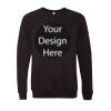 Unisex Sponge Fleece Raglan Crewneck Sweatshirt Thumbnail