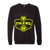 Unisex Sponge Fleece Raglan Crewneck Sweatshirt Thumbnail