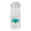 20oz Translucent Sport Bottle With Snap Cap Thumbnail